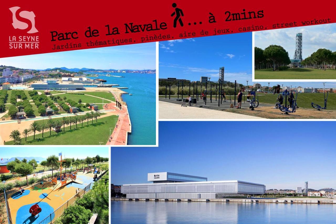 L'Aparté H24,Cosy,Port,Plage,Wifi,Netflix La Seyne-sur-Mer Extérieur photo